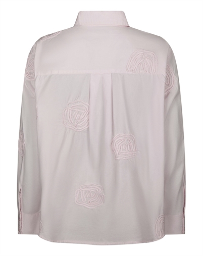 Neo Noir - Dalma Dori Emb Skjorte - Light Pink